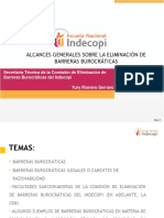 Alcances Generales Sobre La Eliminación de Barreras Burocráticas PDF