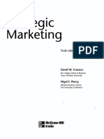 Strategic Marketing: Mcgraw-Hill Irwin