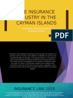 Insurance Industry in The Cayman Islands Be-130 5