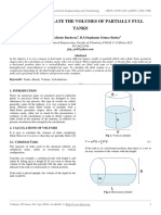 How To Calculate The Volumes of Partially Full Tanks PDF