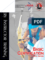 Archery Instructor Training Basic Cert 4th Edition