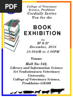 Book Exhibition Invitation