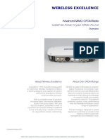 CableFree Amber Crystal HPR MIMO AC2X2 Radio Datasheet