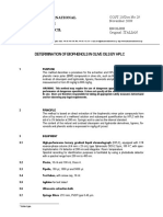 Determination of Biophenols in Olive Oils by HPLC