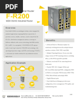 F-r200 Industrial Router Technical Specification v1.0.0