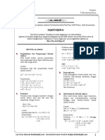 7306 Matematika Bab 3 Aljabar Matematika SMP