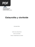 Informe de Mineralogía Óptica