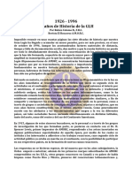 Historia de La GLH, 70 Años de - Jul97 - Rubén Colomo B., F.R.C.