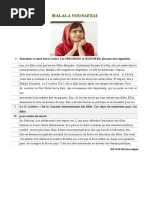 Malala Yousafzai - Islcollective - 13765610 + Corrige