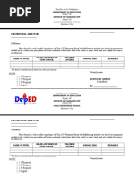 Request Form 137 Short