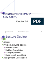 Solving Problems by Searching: Chapter 2-3