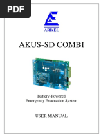 Akus-Sd Combi User Manual v12