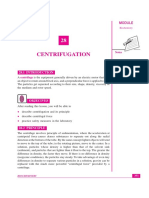 Centrifugation: Notes