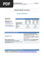 Habib Bank Limited: Rating Report