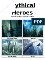 Mythical Heroes: Generic Multiverse D20 System