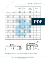 Thread Bore Seal Dia O-Ring # Working Service (B) (A") (C") Press (Psi)