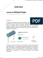 Thermistor Working Principle Instrumentation Tools