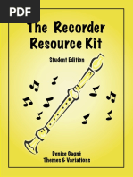 Gagne Denis - The Recorder Resourse Kit Studen