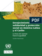 Envejecimiento Solidaridad y Proteccion Social