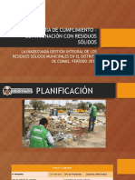 Auditoria de Cumplimiento - Contaminación Con Residuos Sólidos