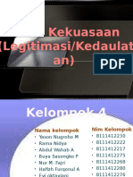 Teori Kekuasaan