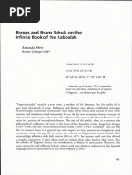 Borges and Bruno Schulz On The Infinite PDF