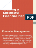 Creating A Successful Financial Plan