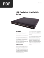 Hpe Flexfabric 5940 Switch Series: Key Features