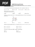 Vector and 3D Geometry