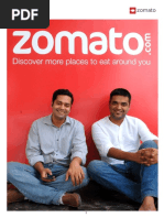 Zomato Brand Profile