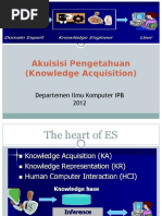 Kuliah 2 - Akusisi Pengetahuan