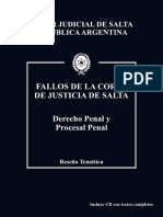 Poder Judicial de Salta - Fallos de La Corte de Justicia de SALTA