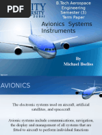 Avionics Systems Instruments: by Michael Bseliss