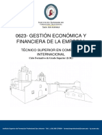 Gestión Económica y Financiera de La Empresa