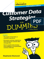 Customer Data Strategies For Dummies