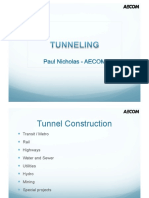 Tunneling - ICE Event - Paul Nicholas PDF