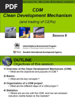 CDM Clean Development Mechanism: (And Trading of Cers)