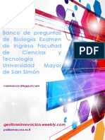 Banco Biologia FCYT UMSS