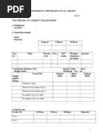 33KV CT Test Report