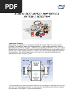 Gasket Application and Material Selection Guide