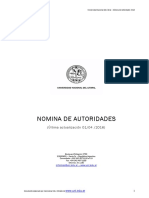 211 Nomina de Autoridades Unl 2016 Actua