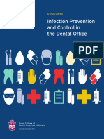 RCDSO Guidelines Infection Prevention and Control