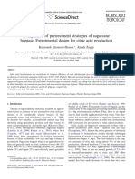 Comparison of Pretreatment Strategies of Sugarcane Baggase: Experimental Design For Citric Acid Production