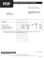 Cset Score Report 1