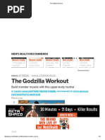 The Godzilla Workout