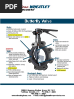 Wheatley Butterfly Valve