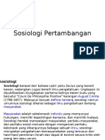 Sosiologi Pertambangan