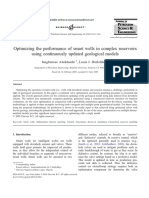 Optimizing The Performance of Smart Wells in Complex Reservoirs Using Continuously Updated Geological Models