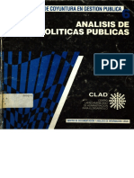 Angel Alvarez Edo. PP y GP Analisis de Politicas Publicas