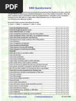 Sibo Questionnaire